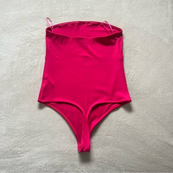 Express pink strapless bodysuit - Picture 2 of 4